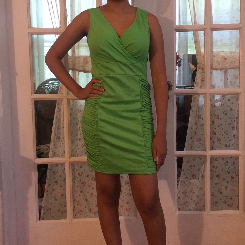 Nice green party dress